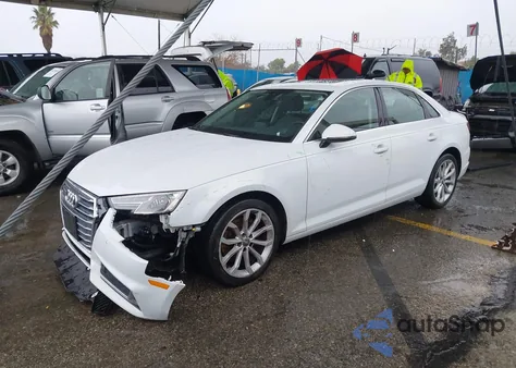 2019 Audi A4 40 Premium/40 Titanium Premium из США, поврежденный, VIN WAUGMAF41KN004466